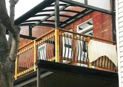 Auvent de balcon- Pro Du Patio - De multiples possibilités d'installations