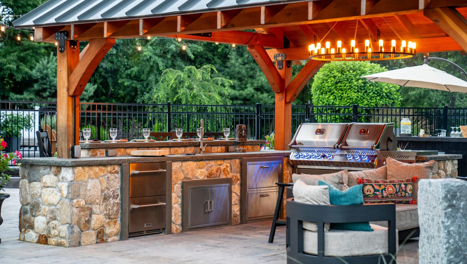 Cuisine d'Extérieur pour Patio