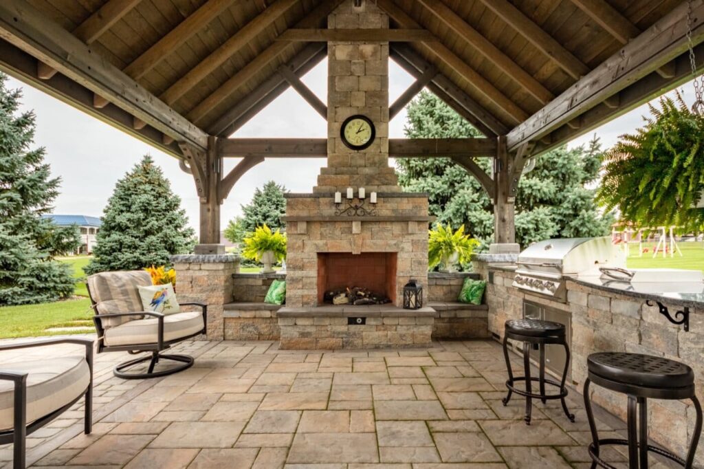 Design Cuisine d'Extérieur pour Patio