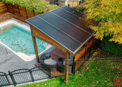 Toiture de polycarbonate 16mm