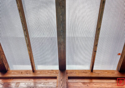 Toiture de polycarbonate 16mm