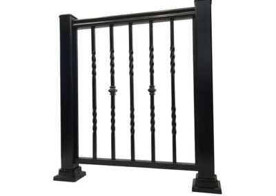 Rampe semi alliance torsadé