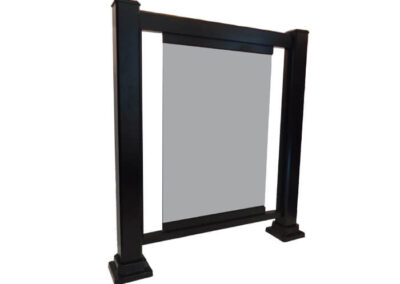 Rampe standard en verre