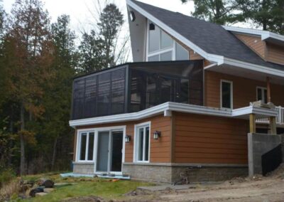 Solarium 3 saisons avec toiture 1 versant