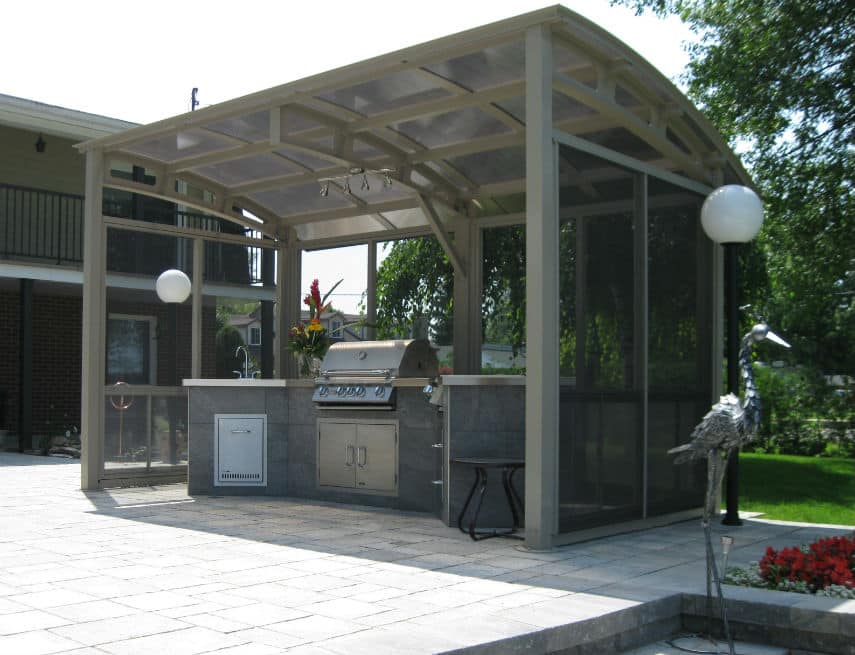 Abri de cuisine extérieure - Tendal Abri de cuisine extérieure - Tendal