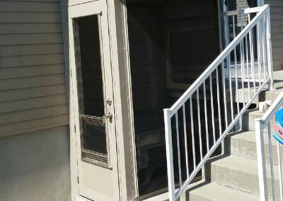 Abri d'entrée pour sous-sol