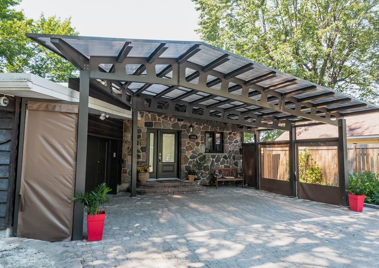 Abri d'auto permanent - Tendal Abri d'auto permanent - Tendal