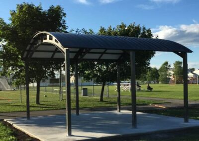 Abri de parcs et de loisirs