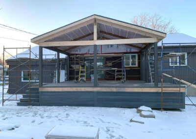 Toiture en bardeau d'asphalte