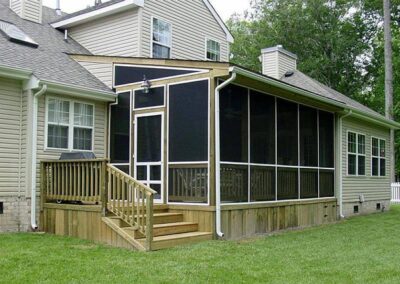 Toiture et solarium sur 1 versant