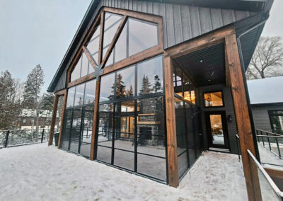 Fenêtres 3 saisons pour un solarium couvert et chauffé