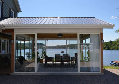 Verrière extérieure avec système de verre AIKA