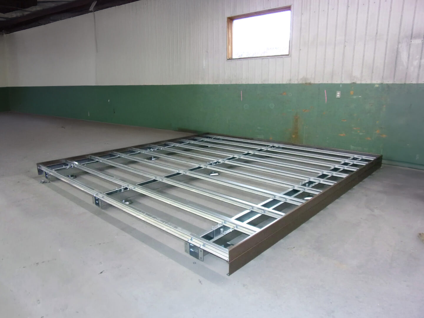 Structure d'acier TriceraDeck Structure d'acier TriceraDeck