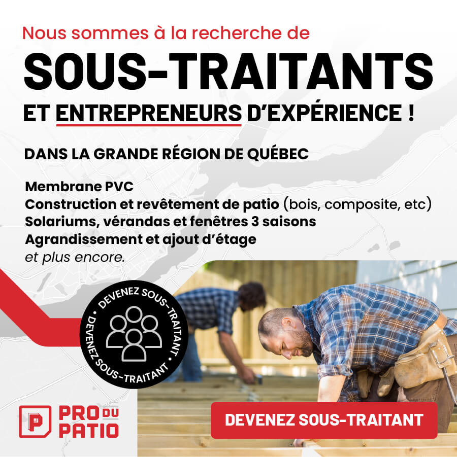 Recherche de sous-traitants et entrepreneurs d'expérience Recherche de sous-traitants et entrepreneurs d'expérience