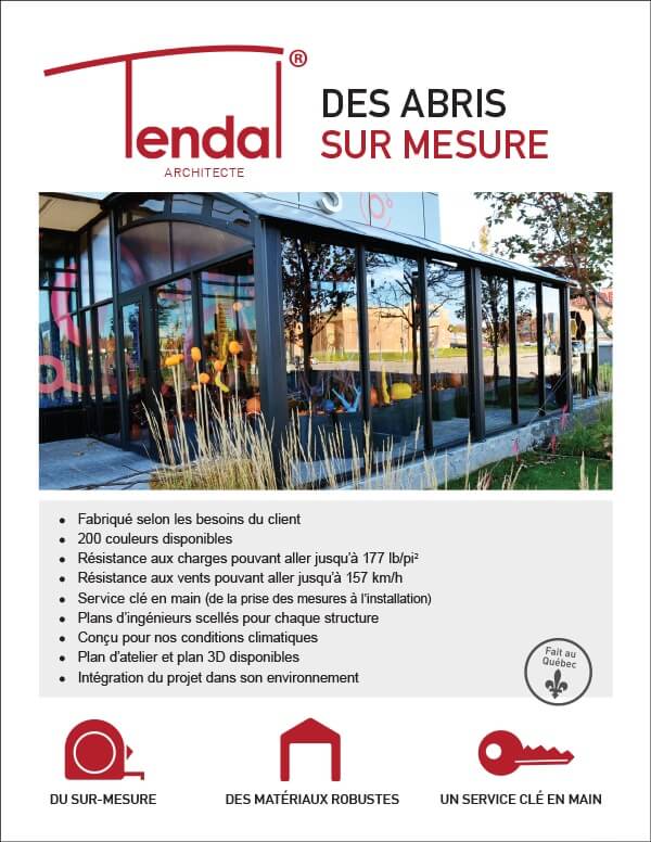 Fiche des abris pour architectes