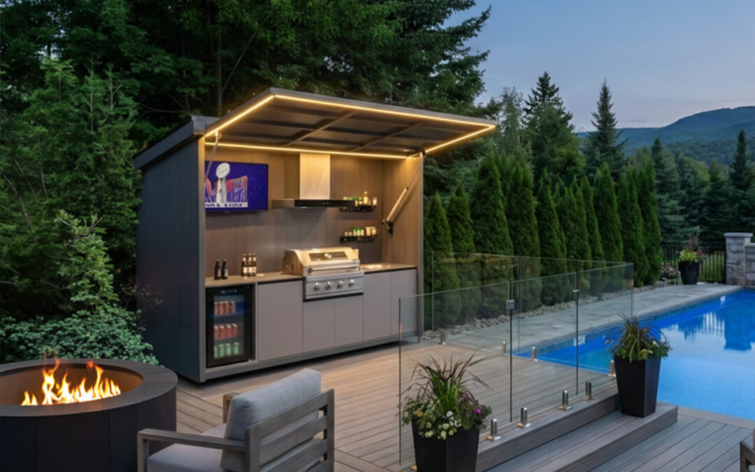 BBQ Pod Modulio : la cuisine extérieure pensée autrement